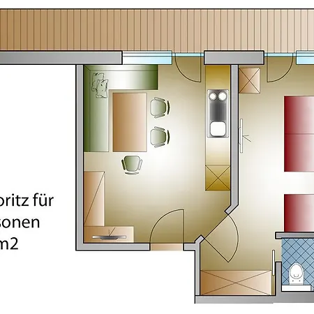 Apartamento Gaestehaus Vier Jahreszeiten *