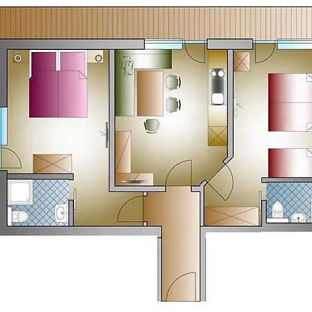 Appartement Gaestehaus Vier Jahreszeiten